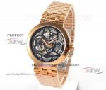 TW Factory New Copy Piaget Altiplano Skeleton Rose Gold Watch On Sale 